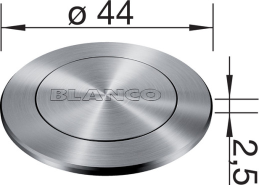 Кнопка для клапана-автомата Blanco PushControl