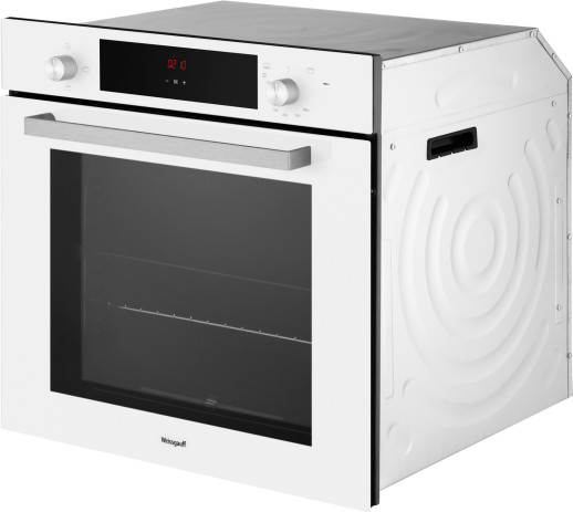 Газовый духовой шкаф Weissgauff WGO 702 D WHITE GLASS