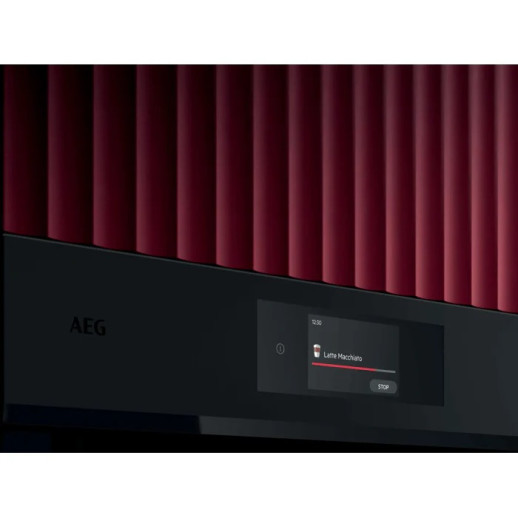 Кофемашина встраиваемая Aeg NKC8N7T черный матовый