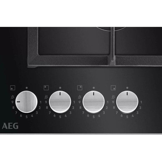 Газовая варочная панель Aeg HKB64420NB черный