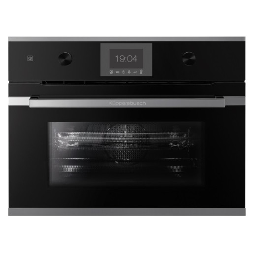 Электрический духовой шкаф с функцией СВЧ Kuppersbusch CBM 6350.0 S3 SILVER CHROME
