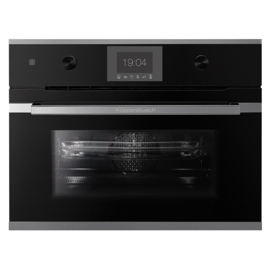 Электрический духовой шкаф с функцией СВЧ Kuppersbusch CBM 6350.0 S3 SILVER CHROME