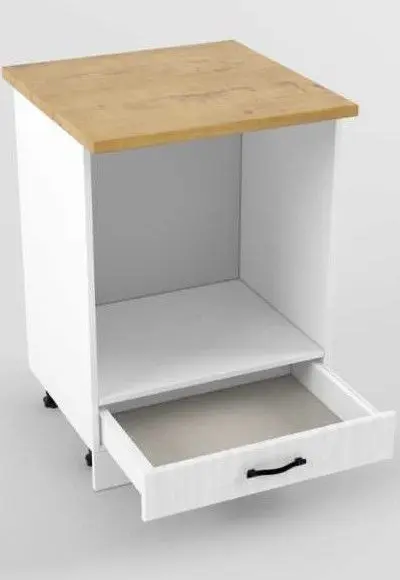 Белый вегас Стол рабочий 600 мм для дух. шк.