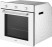 Газовый духовой шкаф Weissgauff WGO 702 WHITE GLASS