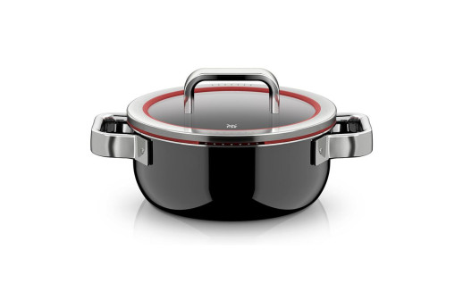Низкая кастрюля WMF Function Pro Black 20см черный