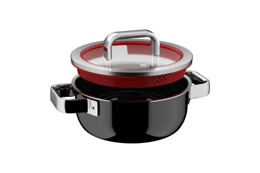 Низкая кастрюля WMF Function Pro Black 20см черный