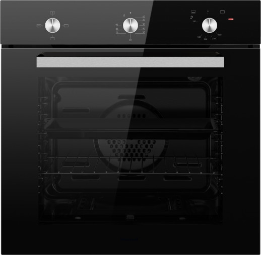Газовый духовой шкаф Weissgauff WGO 706 BLACK GLASS