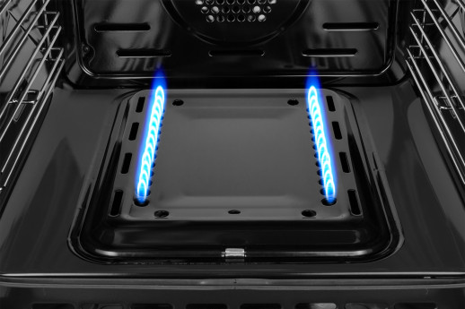 Газовый духовой шкаф Weissgauff WGO 706 BLACK GLASS