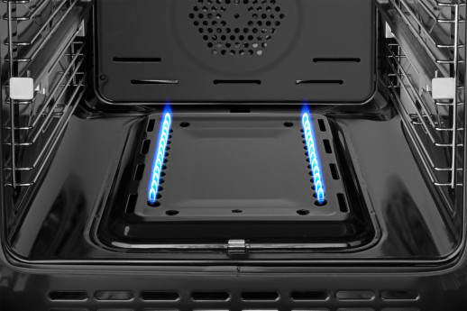 Газовый духовой шкаф Weissgauff WGO 706 D BLACK GLASS
