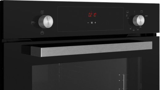Газовый духовой шкаф Weissgauff WGO 706 D BLACK GLASS