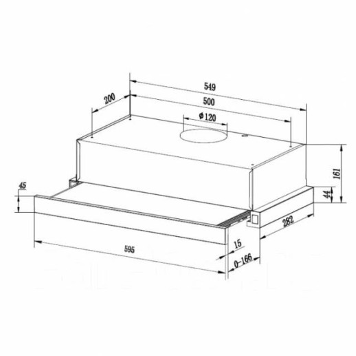 |Discount| Кухонная вытяжка Hebermann HBFH 60.2 W