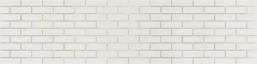 Серия Тиснение (без декора) Матовые фартуки 2440*610*6мм Белые тиснение кирпич