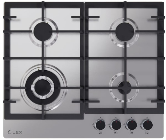 Газовая варочная панель Lex GVS 645 IX