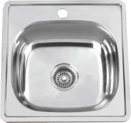 Мойка для кухни Premial 4848 полированная (0,8мм)