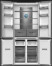 Полувстраиваемый холодильник Delonghi DMXS 19INF BB Simone