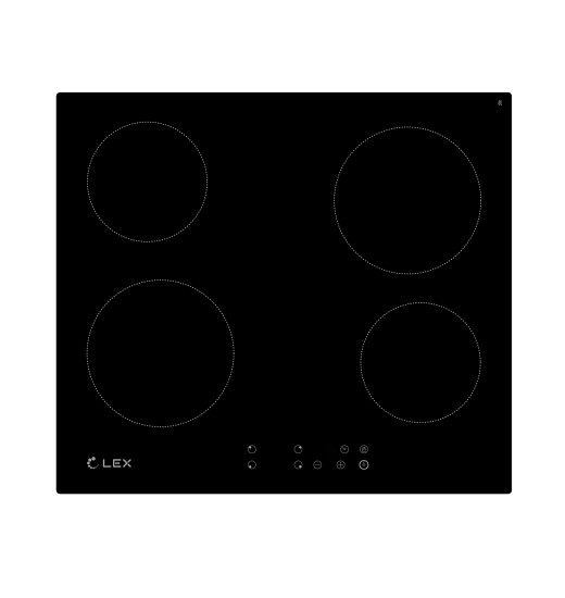 Варочная панель Lex EVH 640-0 BL черный