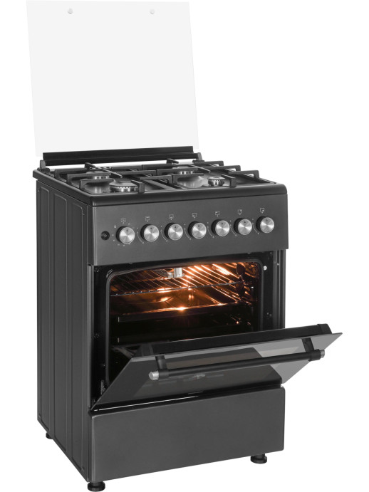 Газовая кухонная плита Nord GG 6064 Gd графит