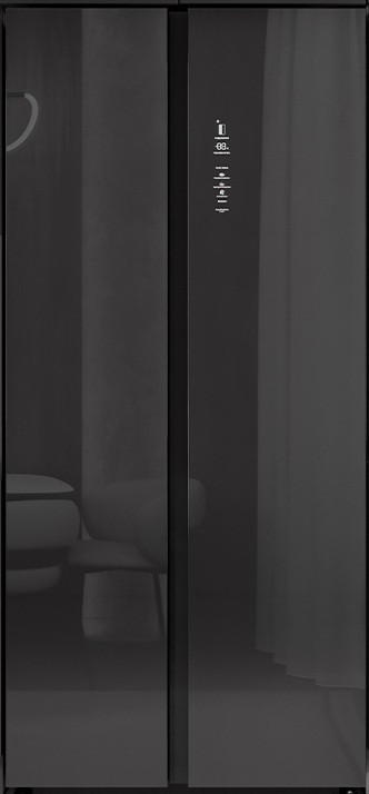 Отдельностоящий холодильник Lex LSB525BLGID
