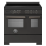 Электрическая кухонная плита Bertazzoni PRO95I2ECAT2 карбонио