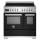Электрическая кухонная плита Bertazzoni PRO95I2ENET2 черный глянец