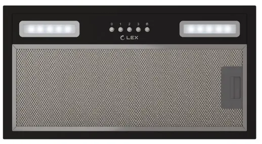 Кухонная вытяжка Lex HYPER 900 BL черная