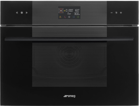 Электрический духовой шкаф СВЧ Smeg SO4102M1B3