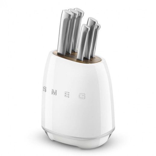 Комплект ножей Smeg KBSF02WH белый