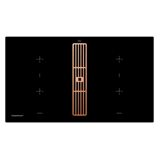 Варочная панель с вытяжкой Kuppersbusch KMI 9850.0 SR Copper