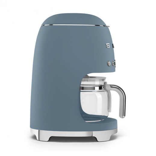 Кофеварка Smeg DCF02SBMEU синий шторм матовый
