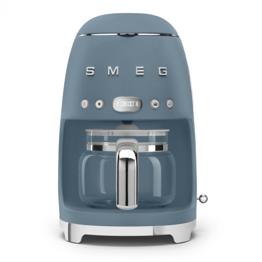 Кофеварка Smeg DCF02SBMEU синий шторм матовый