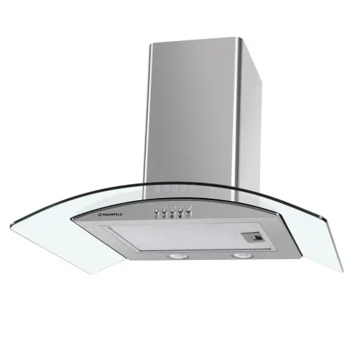 Кухонная вытяжка Maunfeld ANCONA PLUSA 50 INOX GLASS TRANSPARENT