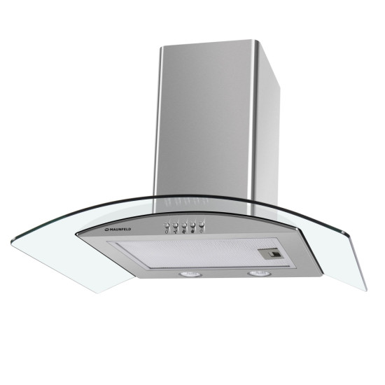 Кухонная вытяжка Maunfeld ANCONA PLUSA 50 INOX GLASS TRANSPARENT
