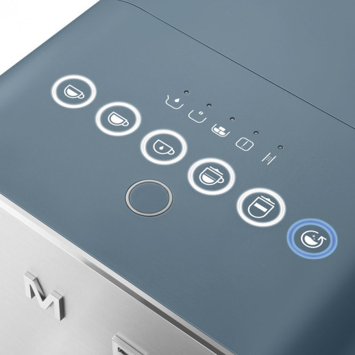 Кофемашина Smeg BCC13SBMEU синий шторм
