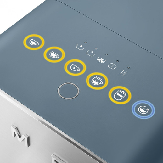 Кофемашина Smeg BCC13SBMEU синий шторм