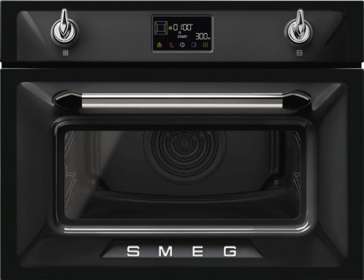 Электрический духовой шкаф с СВЧ Smeg SO4902M1N