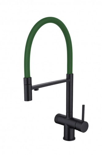 Смеситель Emar ЕС - 7024GRN Black