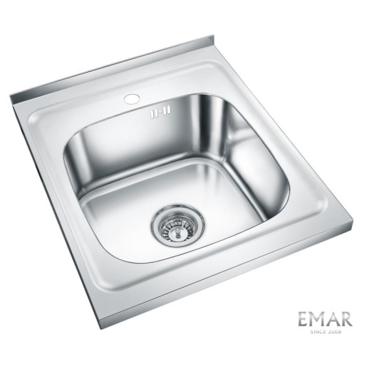 Кухонная мойка Emar Steel T5060L глянец