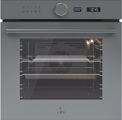 Электрический духовой шкаф Lex EDM 1002 ONE GR серый