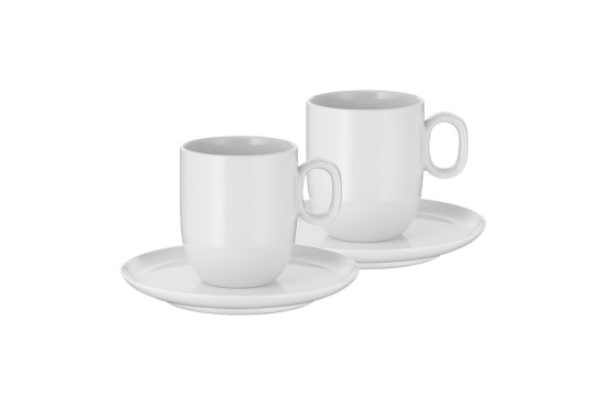 Чашки WMF Café Crème 2 шт. BARISTA нержавеющая сталь