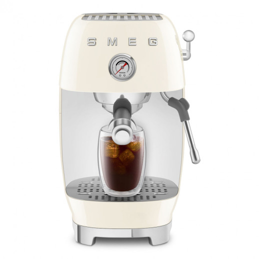 Кофемашина Smeg ECF03CREU кремовый