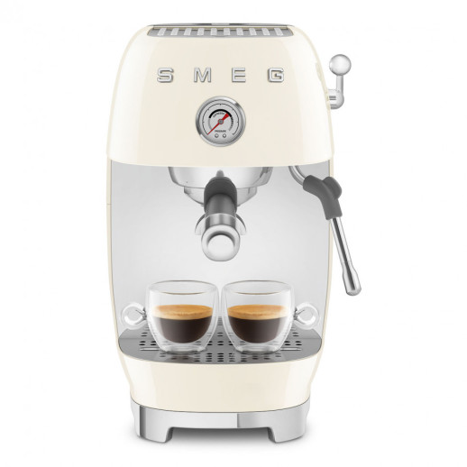 Кофемашина Smeg ECF03CREU кремовый