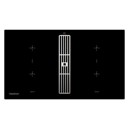Варочная панель с вытяжкой Kuppersbusch KMI 9850.0 SR Stainless Steel