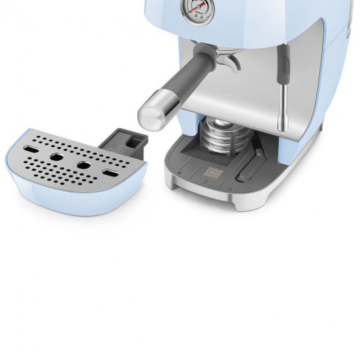 Кофемашина Smeg ECF03PBEU пастельный голубой