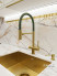 Смеситель Emar ЕС - 7024GRN PVD Golden