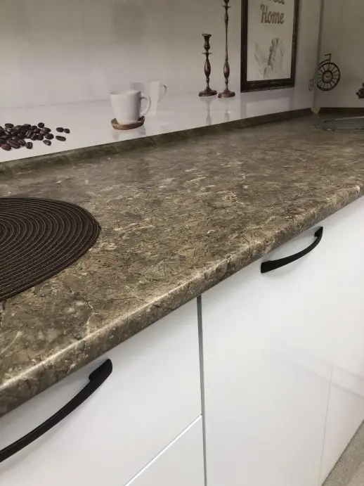 Набор мебели для кухни "Герда" Белый глянец