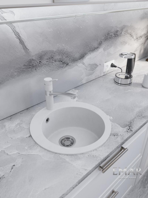 Кухонная мойка Emar Quartz EMQ-1475.C