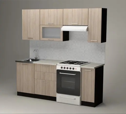 Кухня Герда "Ультра" Шимо светлый / Венге