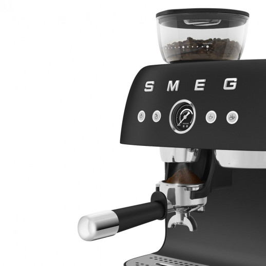 Кофемашина Smeg EGF03BLMEU черный матовый