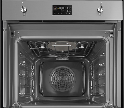 Электрический духовой шкаф с СВЧ Smeg SO6302M2X