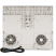 Индукционная варочная панель Maunfeld AVI6044SSWH